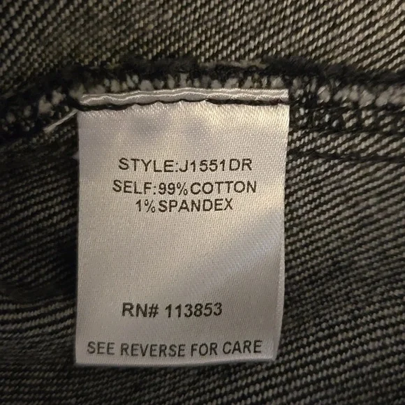 Denim moto jacket - Picture 6 of 7